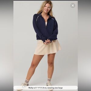 OFFLINE By Aerie ChillUp Quarter Zip Sweatshirt